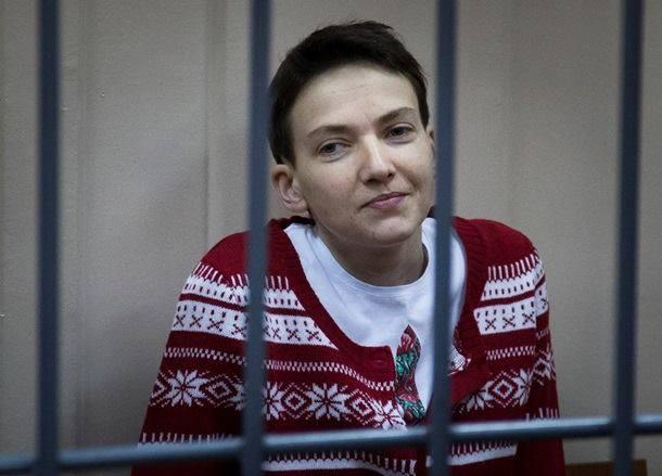Надежда Савченко намерена объявить сухую голодовку