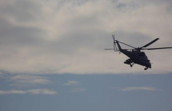 На адмінкордоні з Кримом прикордонники зафіксували російські вертольоти