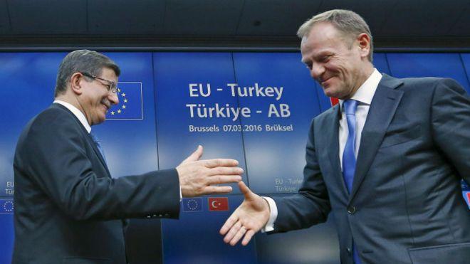Турция и ЕС договорились о решении миграционного кризиса