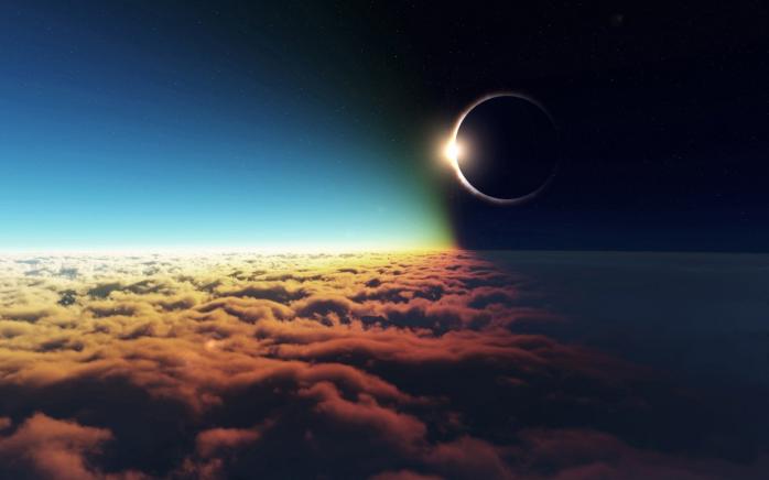 NASA показало відео повного сонячного затемнення