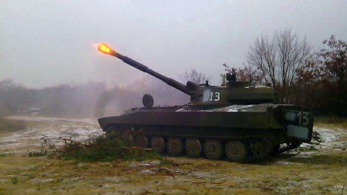 Боевики открыли огонь по силам АТО из САУ и 120-мм минометов