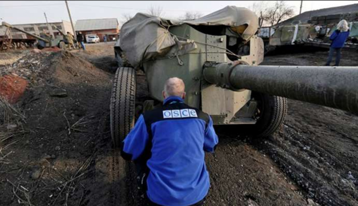 Треть отведенного оружия исчезла из мест хранения на Донбассе — ОБСЕ