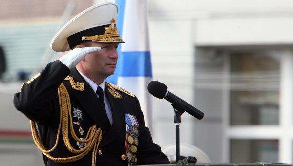 Головком Військово-морським флотом РФ подав у відставку — ЗМІ