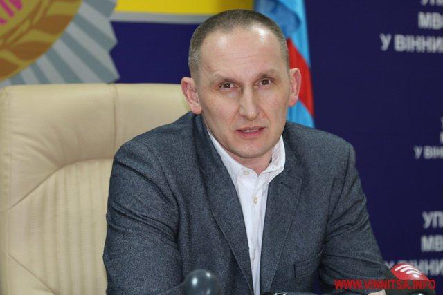 Главу поліції Вінницької області відсторонили від посади