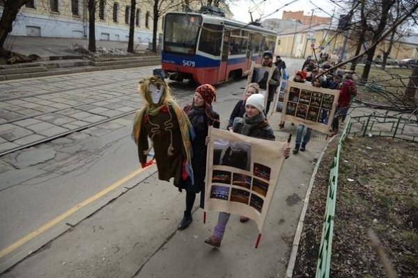 В России художницу осудили за участие в антивоенной акции