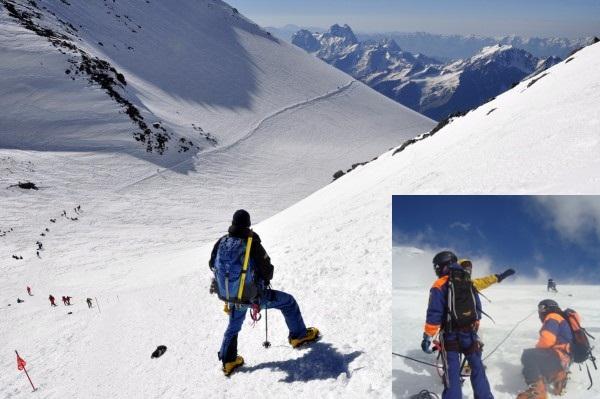 Український альпініст зірвався з висоти 5,3 тис. метрів на Ельбрусі