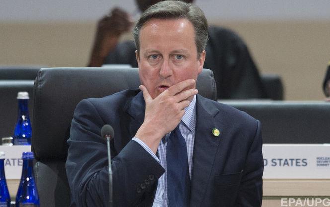 Кэмерон впервые в истории Великобритании обнародовал данные о своих налогах