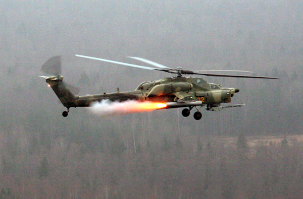 У Сирії розбився новітній російський бойовий вертоліт, екіпаж загинув