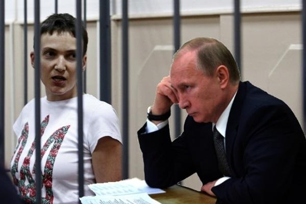 Путін підтвердив, що Москва і Київ досі домовляються щодо Савченко