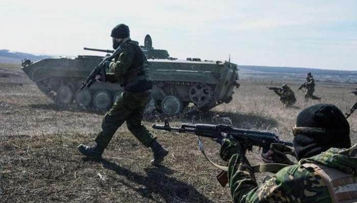 Боевики пошли на штурм ВСУ возле Новотроицкого