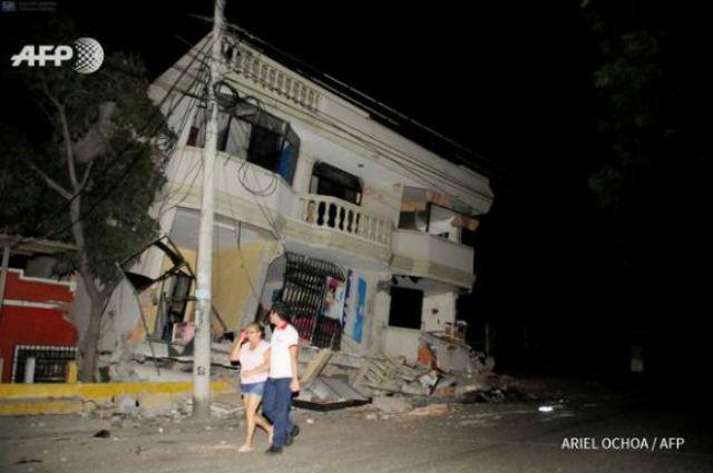 В Еквадорі стався потужний землетрус, понад 40 загиблих (ФОТО, ВІДЕО)