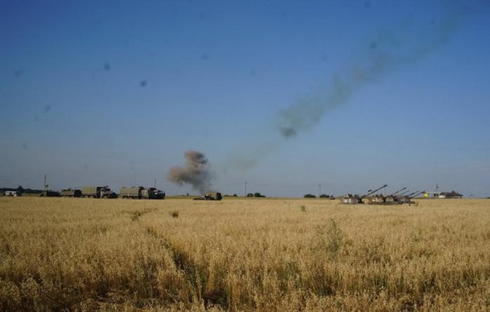 Российский беспилотник сбит в Донецкой области (ВИДЕО)