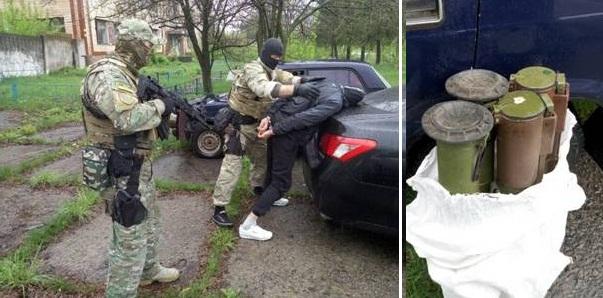 На Полтавщині СБУ затримала торговця гранатометами із зони АТО (ВІДЕО)