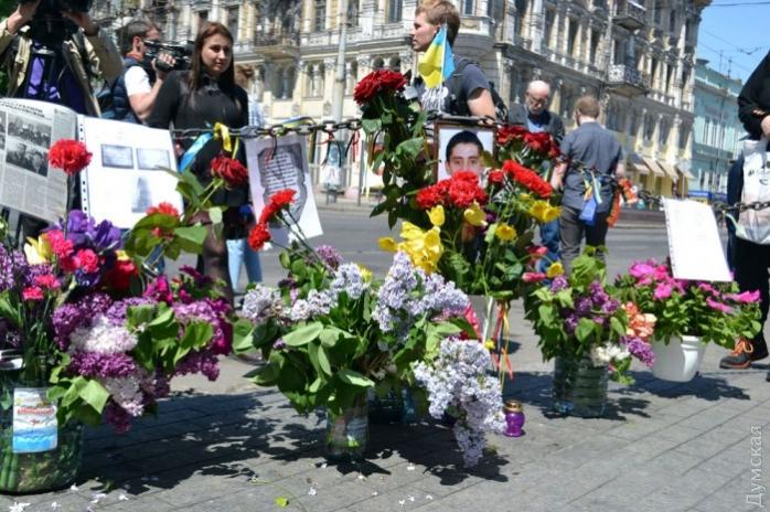 В Одесі активісти вшанували пам’ять двох загиблих 2 травня (ФОТО)