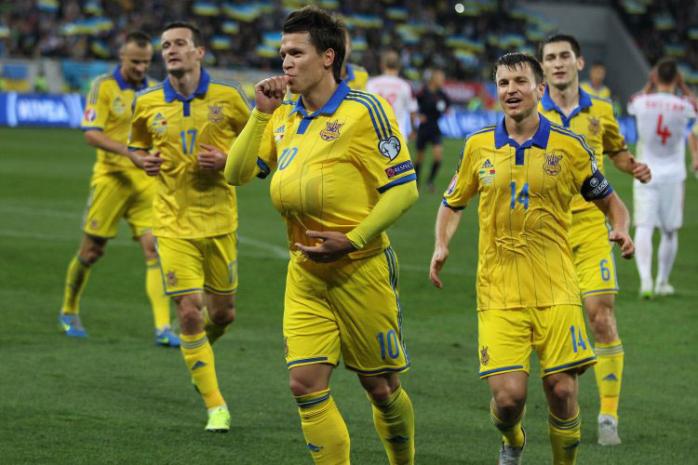 Обнародована расширенная заявка сборной Украины на Евро-2016