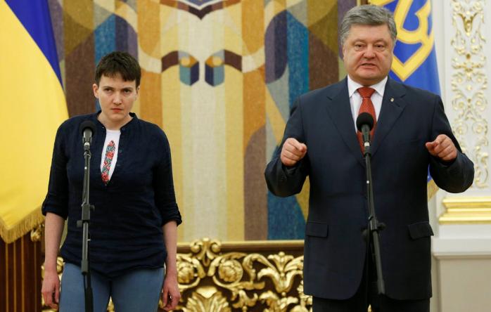 Промова Надії Савченко в Адміністрації президента (ТЕКСТ)