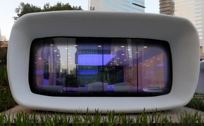 У Дубаї відкрили перший офісний центр, надрукований на 3D-принтері (ВІДЕО)
