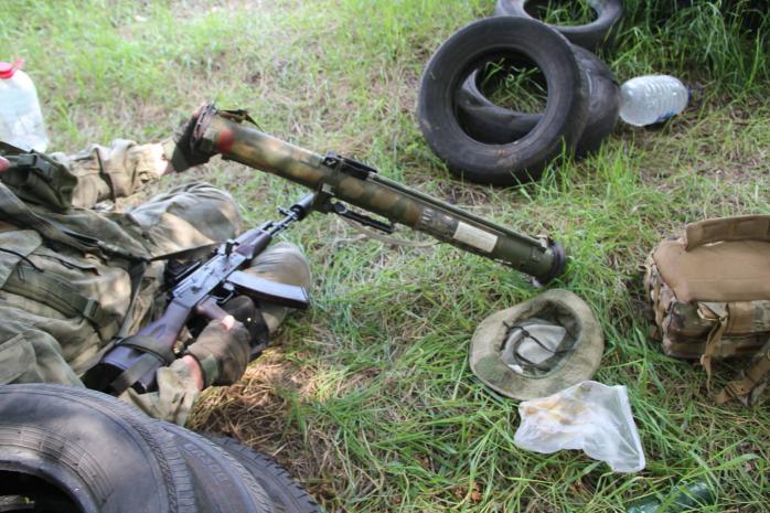 Бійці ЗСУ відбили у бойовиків російський вогнемет (ФОТО)