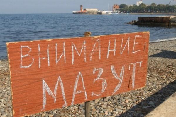 В Алупке слили в Черное море 8 т мазута — СМИ