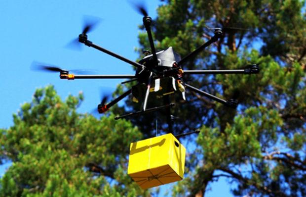 «Укрпочта» протестировала доставку посылок дронами (ФОТО, ВИДЕО)