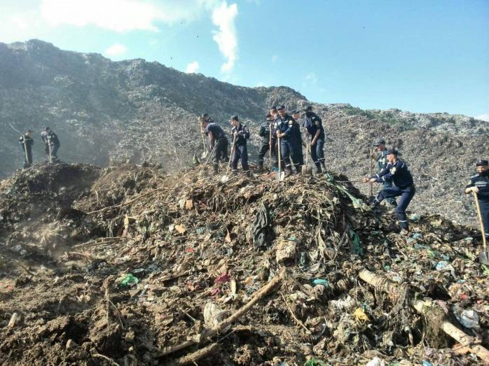 Возобновлены поисковые работы на Грибовичской свалке мусора