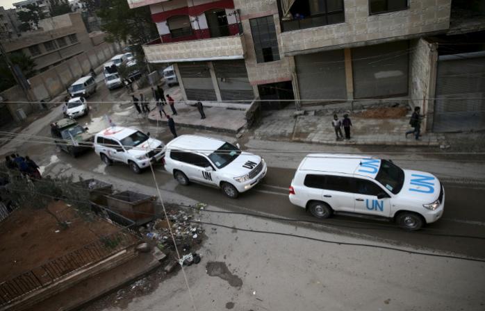 Влада Сирії дала добро ООН на доставку гумдопомоги в усі обложені міста