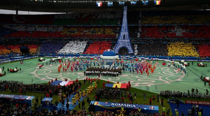 Церемония открытия и голы первого матча Евро-2016 (ФОТО, ВИДЕО)