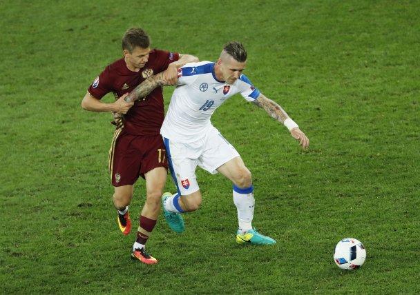 Словаки здолали росіян у матчі на Євро-2016