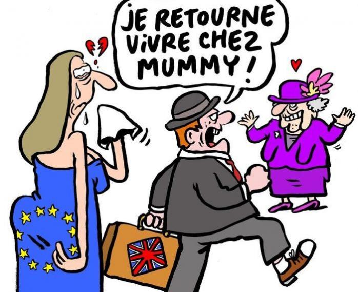 Charlie Hebdo вийшов із карикатурами на відділення Британії від ЄС (ФОТО)