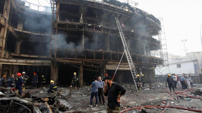 Последствия крупного теракта в Багдаде сняли с воздуха