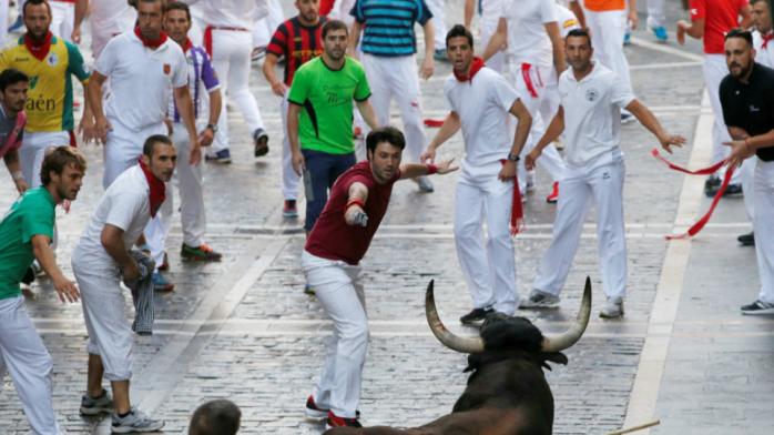 Коррида: испанские быки покалечили 14 человек (ФОТО)