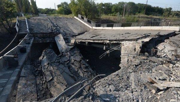 Кабмин дал 88 млн грн на возведение мостов на Донбассе