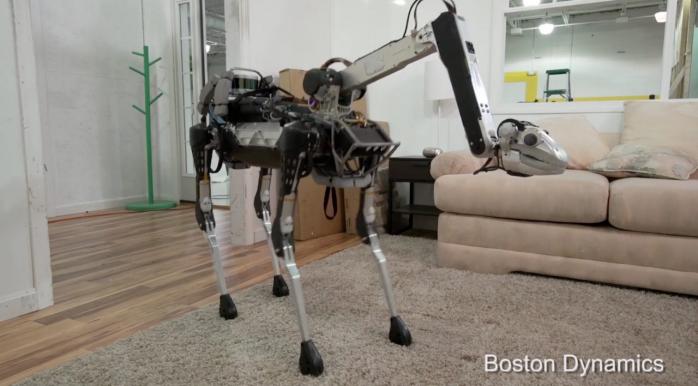 В Boston Dynamics представили нового робота «домашнего любимца» SpotMini (ВИДЕО)