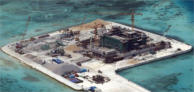 Китай укрепляет спорные острова в Южно-Китайском море (ФОТО) — СМИ