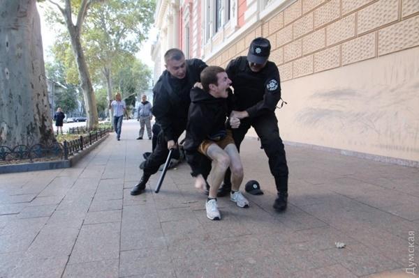 В Одессе после «марша равенства» задержали 20 человек