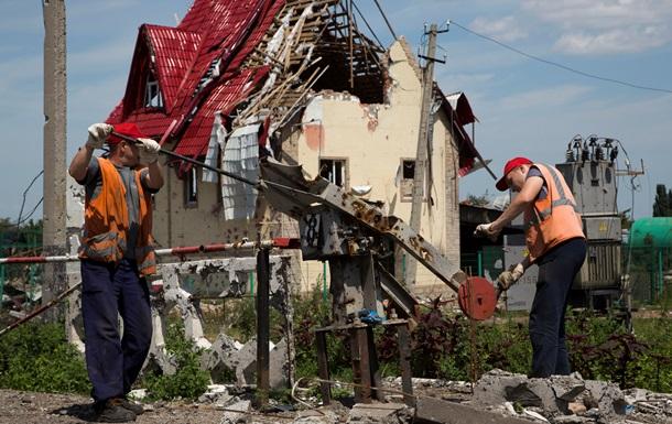 Программа восстановления Донбасса не охватывает оккупированные территории