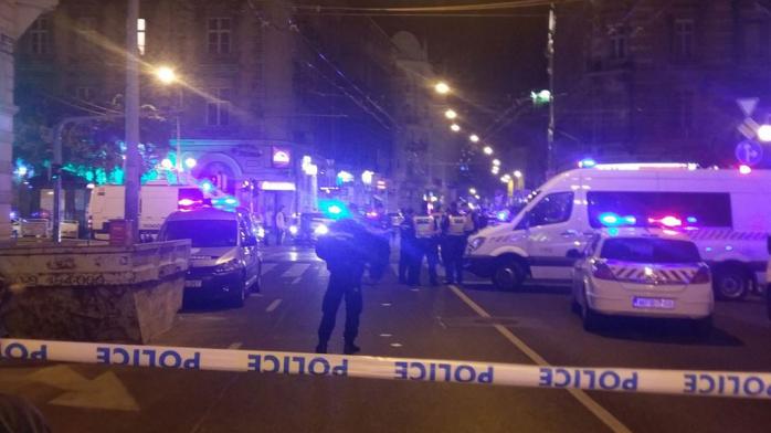 В центре Будапешта произошел взрыв, есть раненые