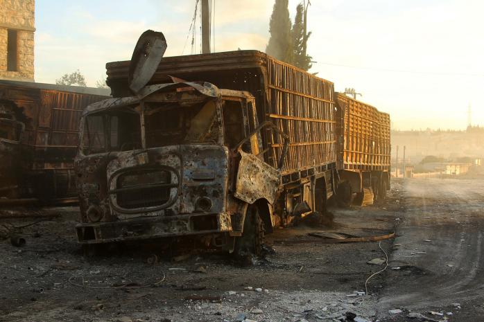 ООН взялась за расследование уничтожения гуманитарной колонны в Сирии
