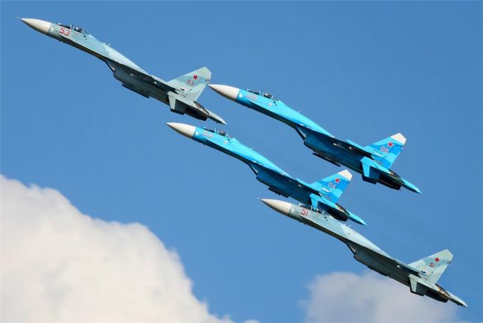 В Bellingcat заявили, що РФ забрала свої Су-27СМ з Білорусі