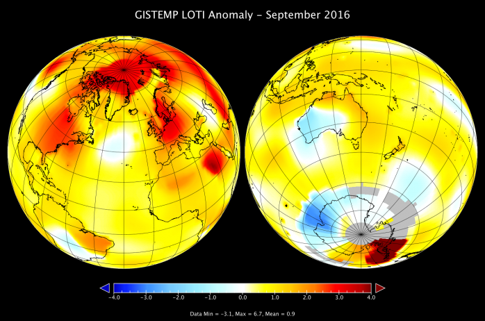 Сентябрь стал самым жарким месяцем за все время наблюдений — NASA (ФОТО, ВИДЕО)