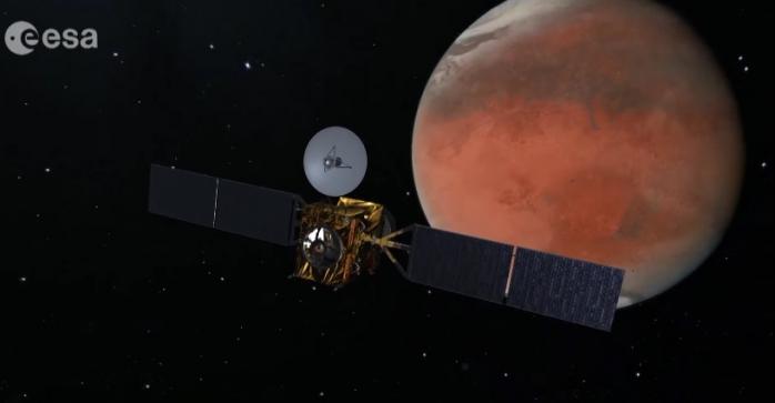 Зонд «Скиапарелли» передал землянам первый сигнал с Марса