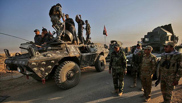 Иракские и курдские силы окружили Мосул с трех сторон