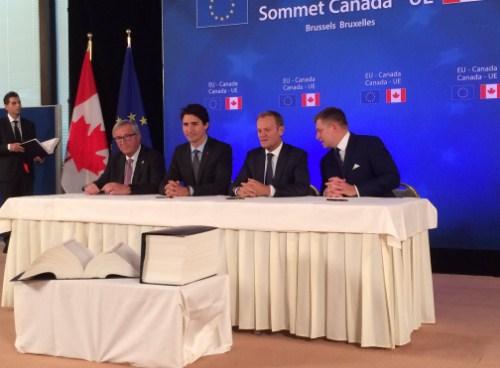 Євросоюз і Канада підписали угоду про вільну торгівлю