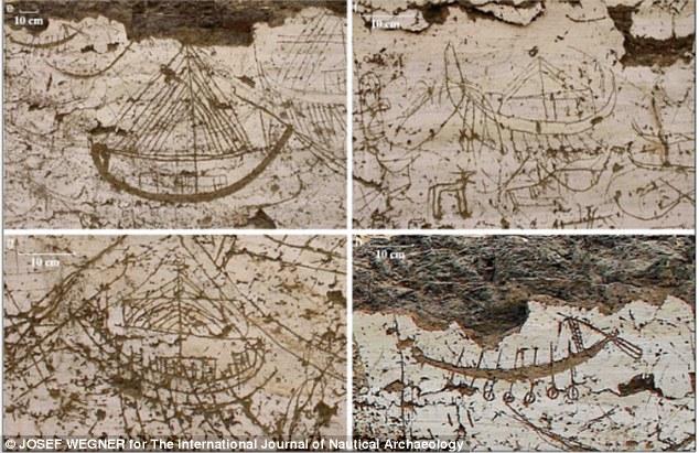 В Египте найдены 120 рисунков лодок флота фараона Сенусерта III (ФОТО)