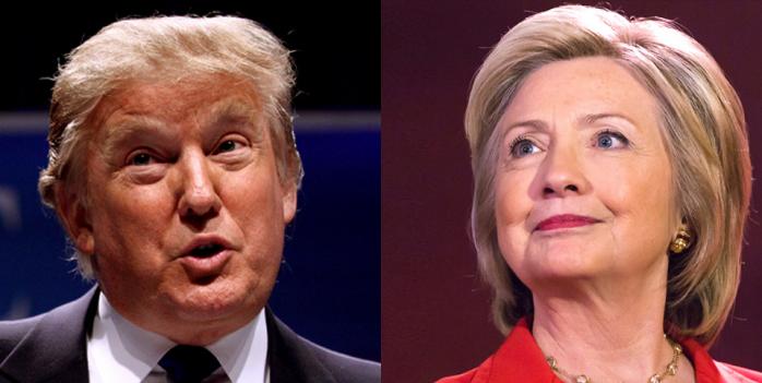 Выборы президента США: Клинтон и Трамп стали самыми непопулярными кандидатами за 60 лет
