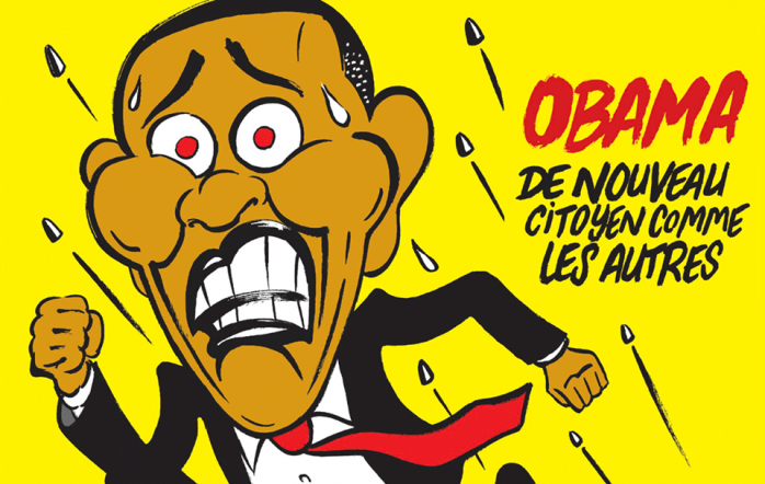 Charlie Hebdo опублікував нову карикатуру на тему виборів у США (ФОТО)