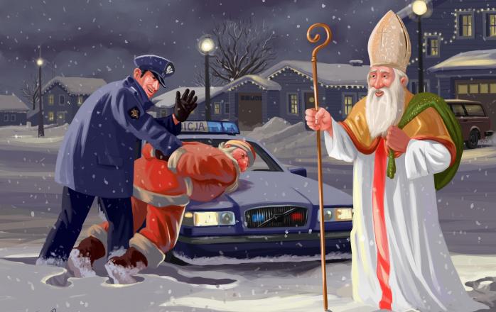 В Киеве Деда Мороза заменят Святым Николаем