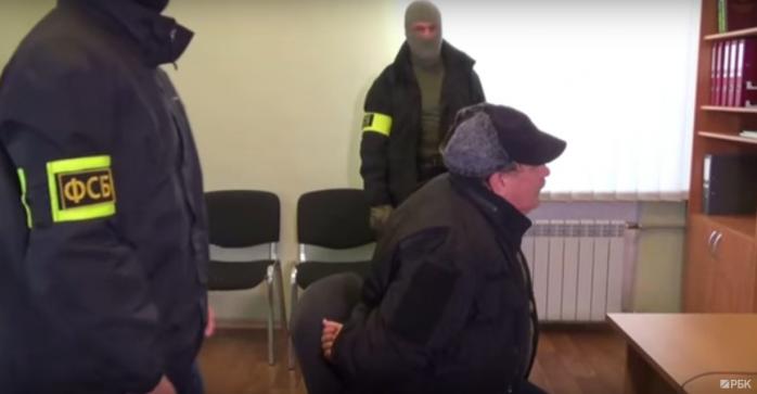 З’явилося відео затримання «українського шпигуна» в Криму