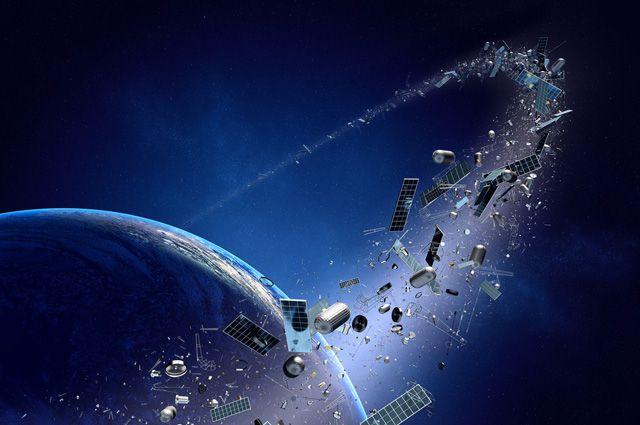 Скопление космического мусора через 100 лет может привести к прекращению запусков ракет