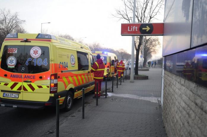 В Венгрии столкнулись два поезда метро, ​​есть раненые